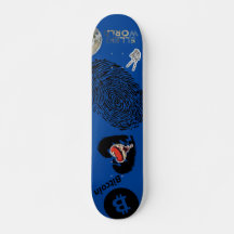 Elleki (Blue) Skateboard #3