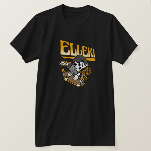 Elleki  No Face No Case T-Shirt (Design Front)