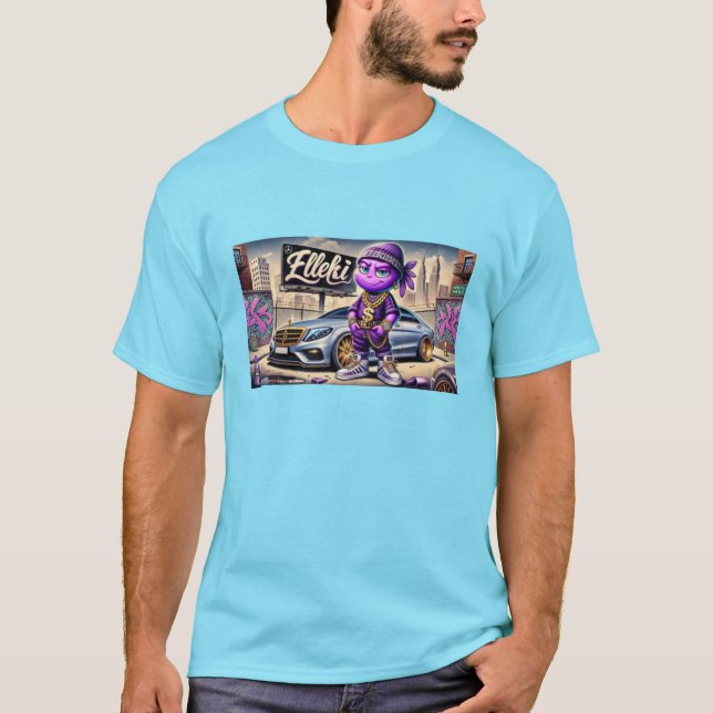 Elleki - The Purple Kid T-Shirt (Front)