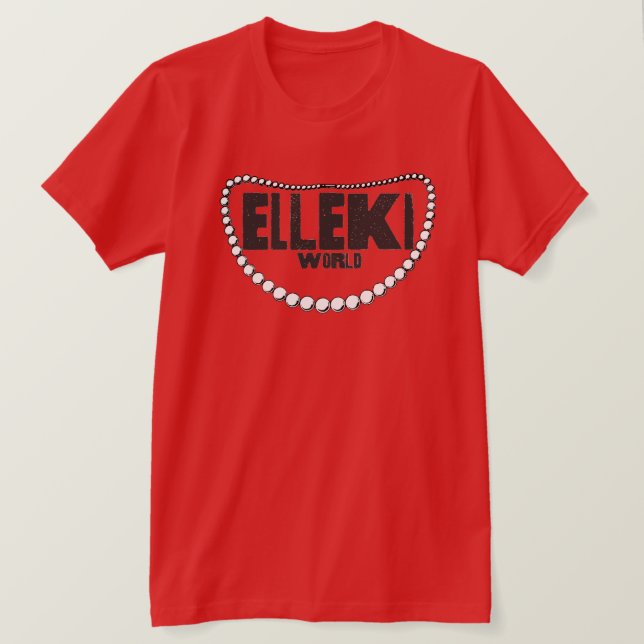Elleki World Pearls T-Shirt (Design Front)