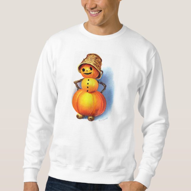 Ellen H. Clapsaddle: Funny Pumpkin Character Sweatshirt (Front)