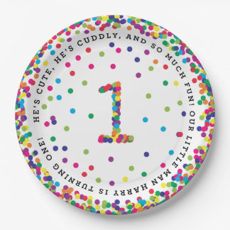 Ellen's custom 9" plates