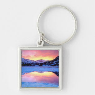 Ellery Lake at Sunset Key Ring
