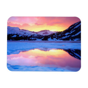 Ellery Lake at Sunset Magnet