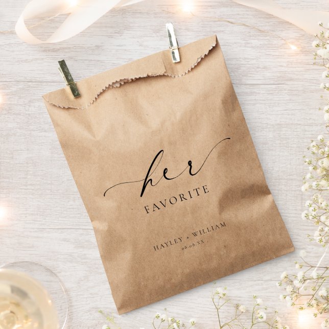 Ellesmere Her Favourite Favour Bags (Clipped)