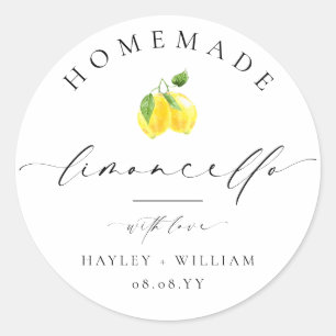 Ellesmere Limoncello Classic Round Sticker