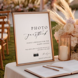 Ellesmere Modern Minimal Photo Guestbook