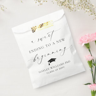 Ellesmere Sweet Ending New Beginning Graduation Favour Bags