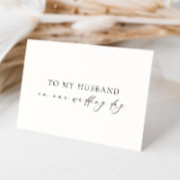 Ellesmere To My Husband Wedding Day