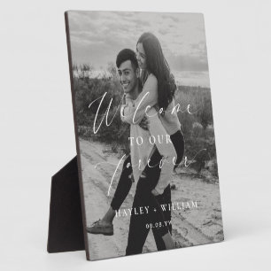 Ellesmere Welcome To Our Forever Wedding Welcome Plaque