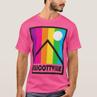 Ellicottville New York Souvenir Gift Rainbow Mount T-Shirt