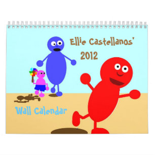Ellie Castellanos' 2012 Wall Calendar