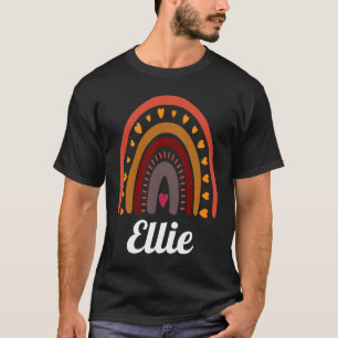 Ellie Colourful Rainbow  womengirlbaby name idea T-Shirt
