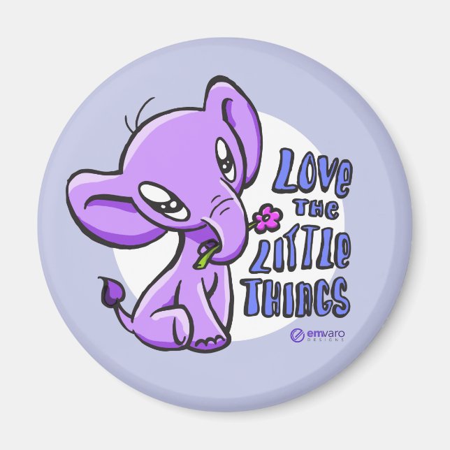 Ellie: Love the little things Magnet (Front)