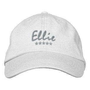 Ellie Name Embroidered Hat