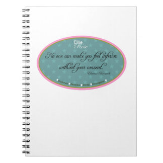 Ellie Rose Favourite Quotes Spiral Notebook
