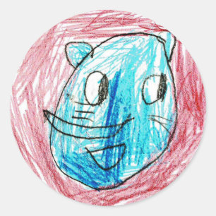 Ellie: Round Sticker