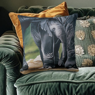 Ellie the Elephant Cushion