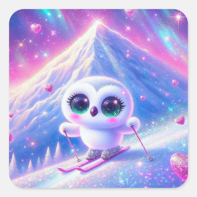 Ellie the Owl Stickers (Front)