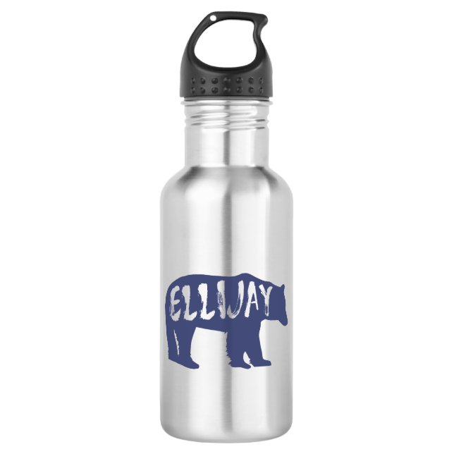 Ellijay Georgia Bear 532 Ml Water Bottle (Front)