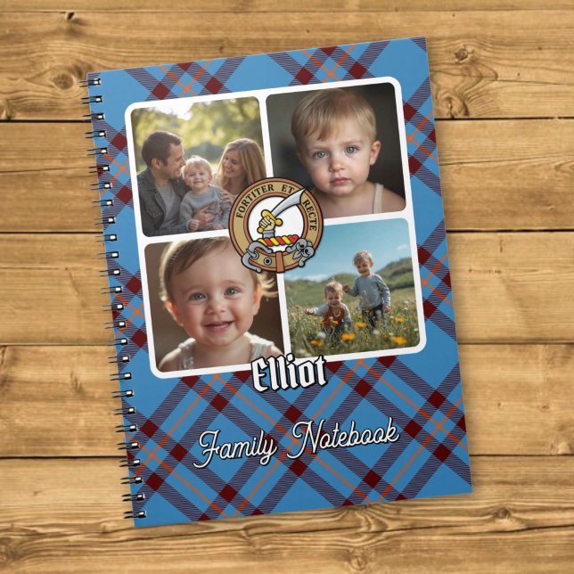 Elliot Family Photo Collage Notebook (Creator Uploaded)