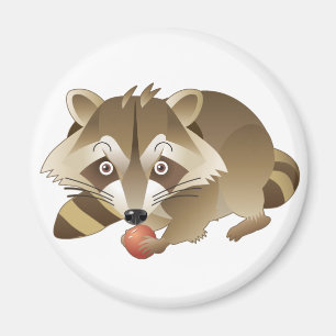 Elliot the Racoon Magnet