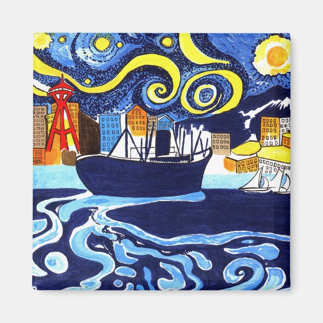 Elliott Bay Magnet (Front)