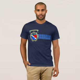 Elliott Crest & Tartan Men's Basic T-Shirt