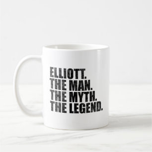 Elliott name, Elliott The Man The Myth The Legend Coffee Mug