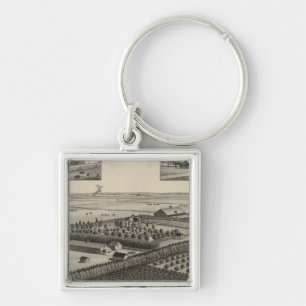 Elliott Residence and Farm, Rice County, Kansas Key Ring