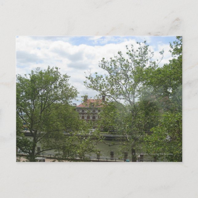 Ellis Island Dorms Postcard (Front)