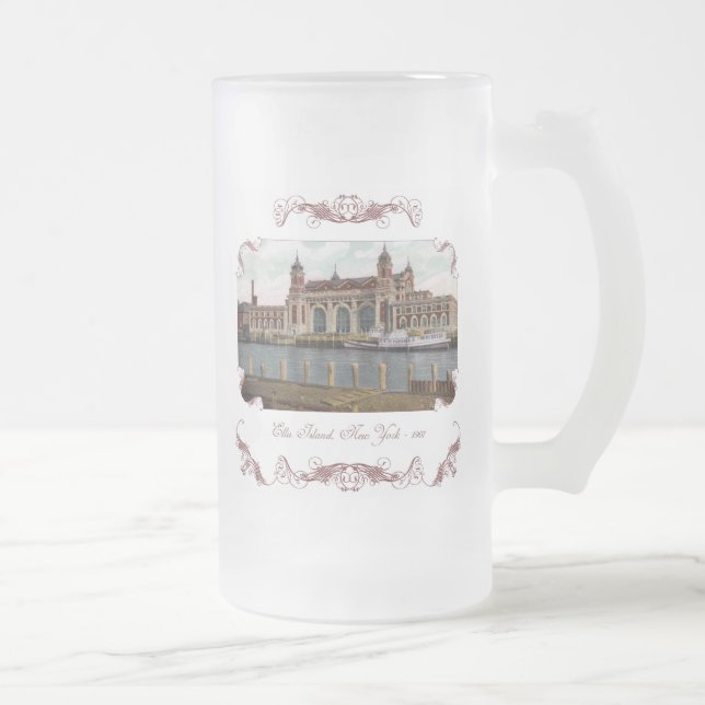 Ellis Island Victorian Coffee Mug (Right)