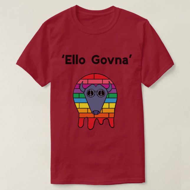 'ELLO GOVNA' T-Shirt (Design Front)