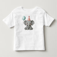 Elly Elephant Custom Animal party Illustration