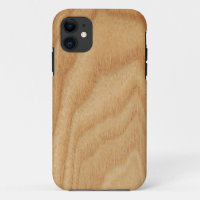 Elm Woodgrain iPhone SE+5/5S Case