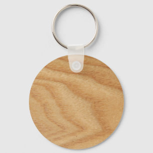 Elm Woodgrain Key Ring