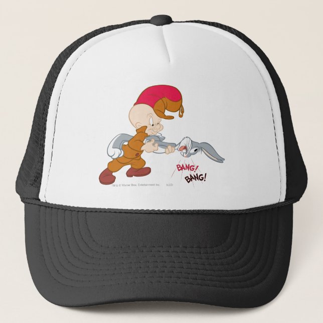 ELMER FUDD™ and BUGS BUNNY™ Trucker Hat (Front)