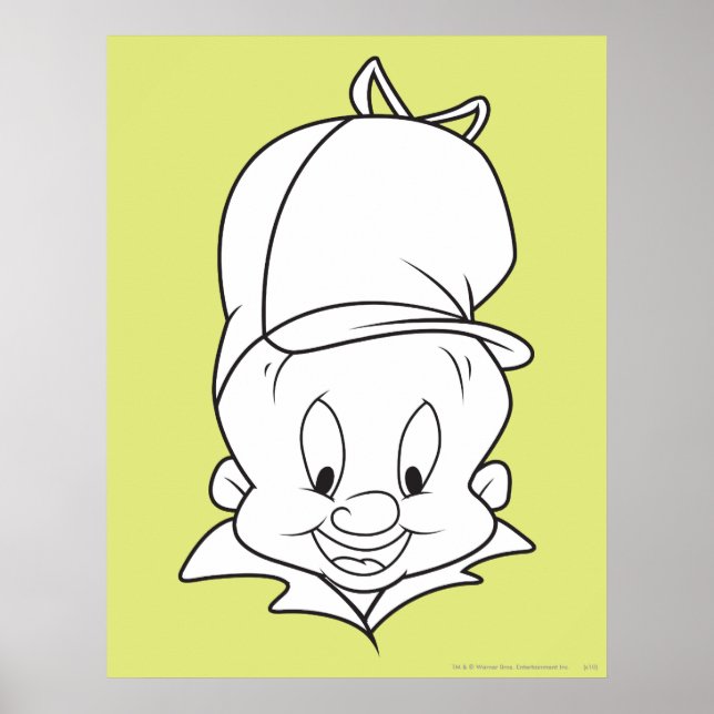 ELMER FUDD™ Head Shot Poster (Front)