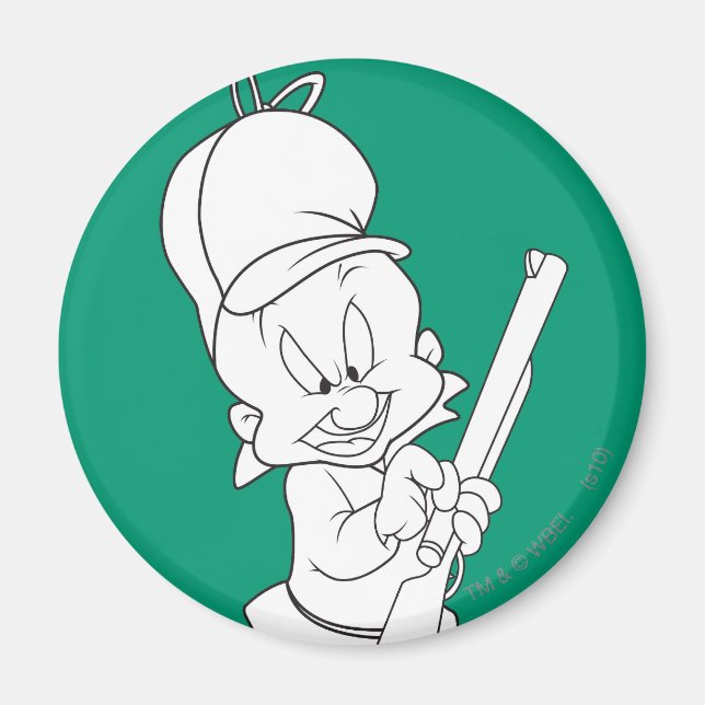 ELMER FUDD™ Hunting Magnet (Front)
