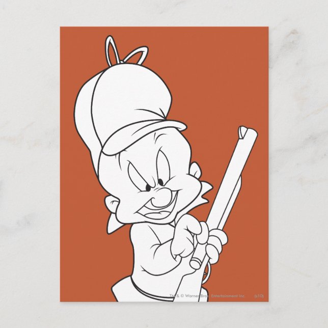 ELMER FUDD™ Hunting Postcard (Front)