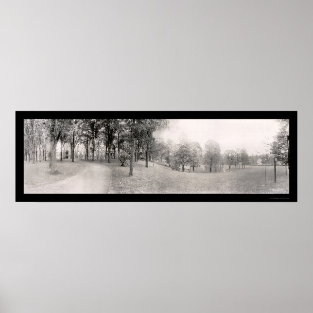 Elmira College NY Photo 1909 Poster (Front)