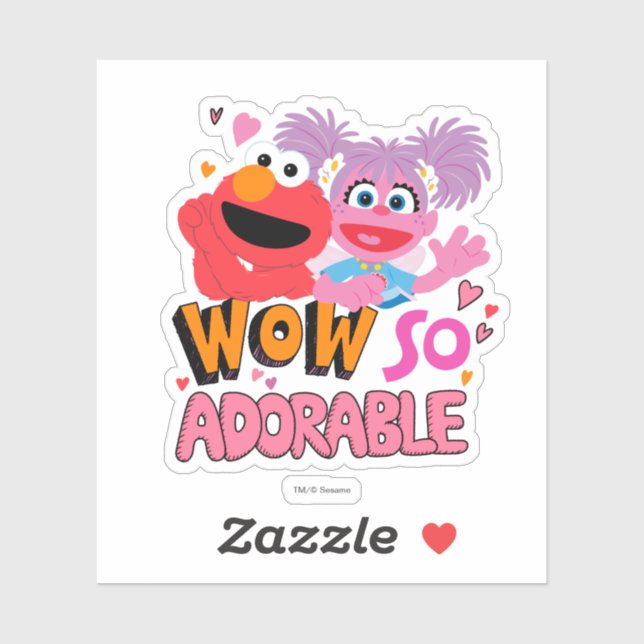Elmo & Abby | Wow So Adorable (Sheet)