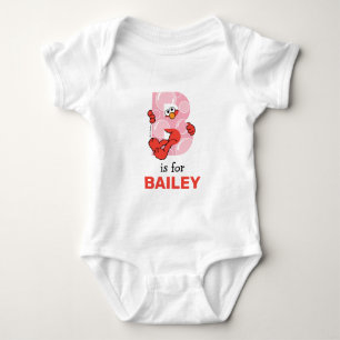 Elmo Alphabet   B Bubbles Baby Bodysuit