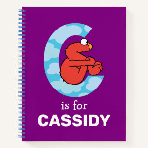Elmo Alphabet C Clouds Notebook