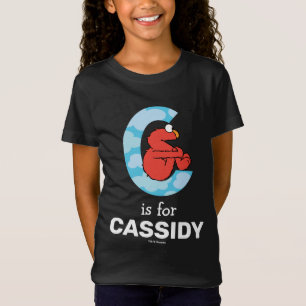 Elmo Alphabet   C Clouds T-Shirt