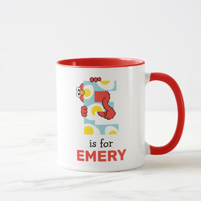 Elmo Alphabet | E Eggs Mug (Right)