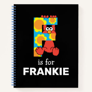 Elmo Alphabet F Flowers Notebook