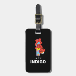 Elmo Alphabet   I Ice Cream Luggage Tag