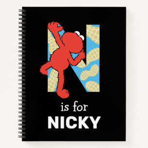 Elmo Alphabet   N Nuts Notebook