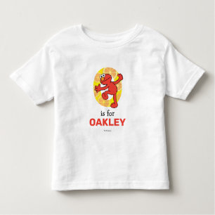 Elmo Alphabet   O Orange Toddler T-Shirt